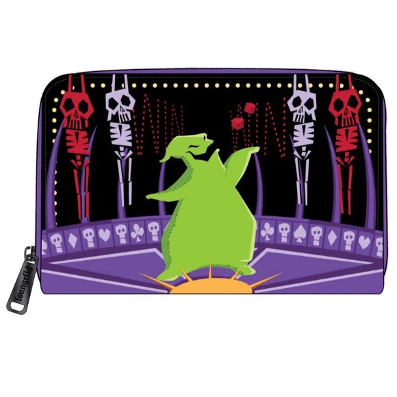 Loungefly Disney Nightmare Before Christmas Lock Shock Barrel Oogie Boogie - Picture 4 of 16